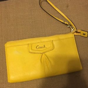 Coach wristlet